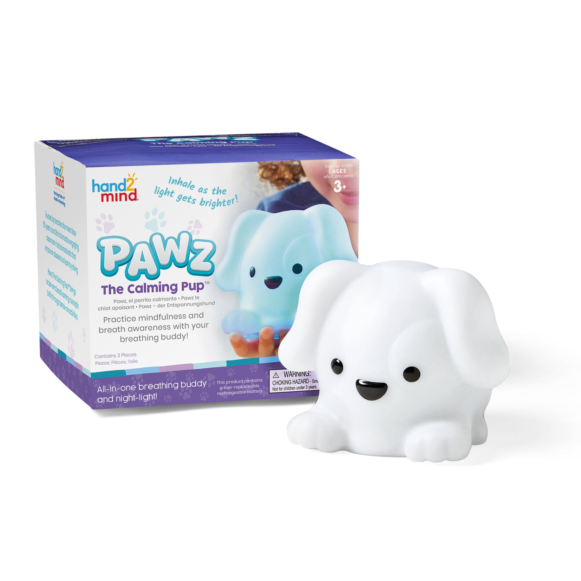 hand2mind PAWZ The Calming Pup, Social Emotional Learning Activities, Ages 3+
