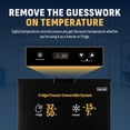 thumbnail image 3 of Newair 7 Cu. Ft. Compact Chest Freezer in Black, Digital Temperature Control, Fast Freeze Mode, Door Alarm, Wire Basket, 3 of 12