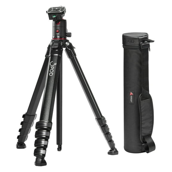 3Pod Wander 4-Section Aluminum Travel Tripod with B2 AB Series Ball Head