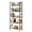 Yellow, variant on EDX Bookcase, 4 Tier Book Shelf, Storage Shelf, Classic Modern Bookcase for CDs, Movies, Books, Industrial Bookcase for Home Office, Living Room, Kitchen, Bedroom, Rust Brown