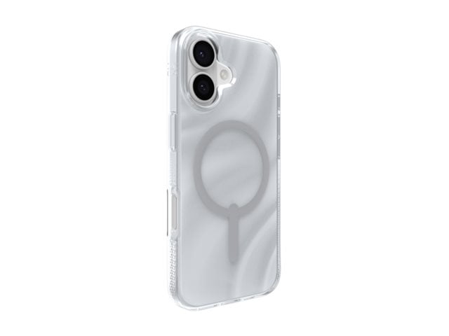 ZAGG Milan Snap - Back cover for cell phone - MagSafe compatibility - graphene - swirl glitter - for Apple iPhone 17