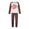 thumbnail image 5 of Onlypjs Christmas Family Matching Pajamas Sets – Holiday Plaid Long Sleeve Sleepwear for Women, Men – Festive Matching Christmas Pajamas for Couples & Families, 5 of 6