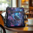 thumbnail image 3 of HELLHERO Turtle & Jellyfish Handbag, Stylish Crossbody Bag Exquisite UV Craft Smooth Zipper Satchel Bag for Dating Daily Use, 3 of 7