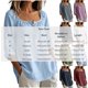 thumbnail image 3 of Neewe Womens Solid Color Shirts Cotton Linen 3/4 Sleeve Dress Shirts Casual Summer Tops Comfy Daily Outfits, 3 of 7