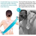 thumbnail image 5 of CHAO Cepillo de ducha de silicona para espalda, cepillo corporal extendido, 70 cm/27,5 pulgadas, exfoliante corporal para hombres y mujeres, herramienta para el cuidado de la piel con masaje de spa, L, 5 of 5