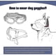 thumbnail image 5 of Dog Sunglasses Dog Goggles, Uv Protection Wind Protection Dust Protection Fog Protection Pet Glasses Eye Wear Protection With Adjustable Strap For Med, 5 of 5