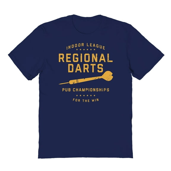 Original & Unrestored For The Win Graphic Navy Men's Cotton T-Shirt