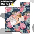 thumbnail image 4 of Pioneer Flower Floral Print Pattern Toddler Nap Mats for Kids Preschool,Sleeping Mat Bag or Kids,Toddler Sleeping Bag,Toddler Nap Mat or Daycare, 4 of 6