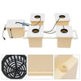 thumbnail image 3 of DENEST Hydroponics Deep Water Culture DWC Hydroponic System buckets Drip Growing System, 3 of 22