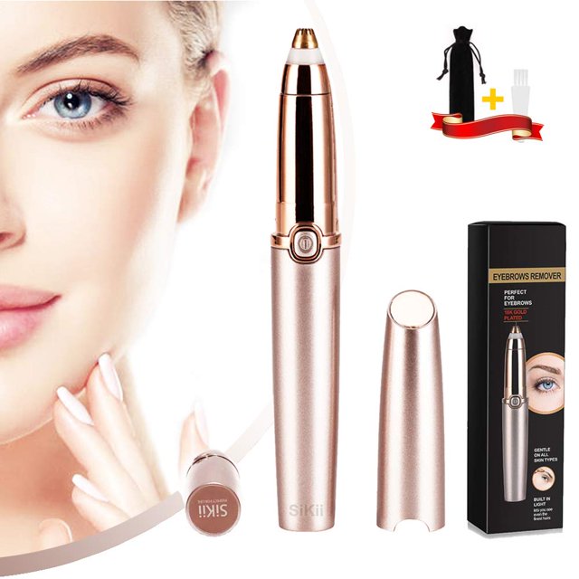 Depilador de cejas SiKii Painless-Precision Rose Gold