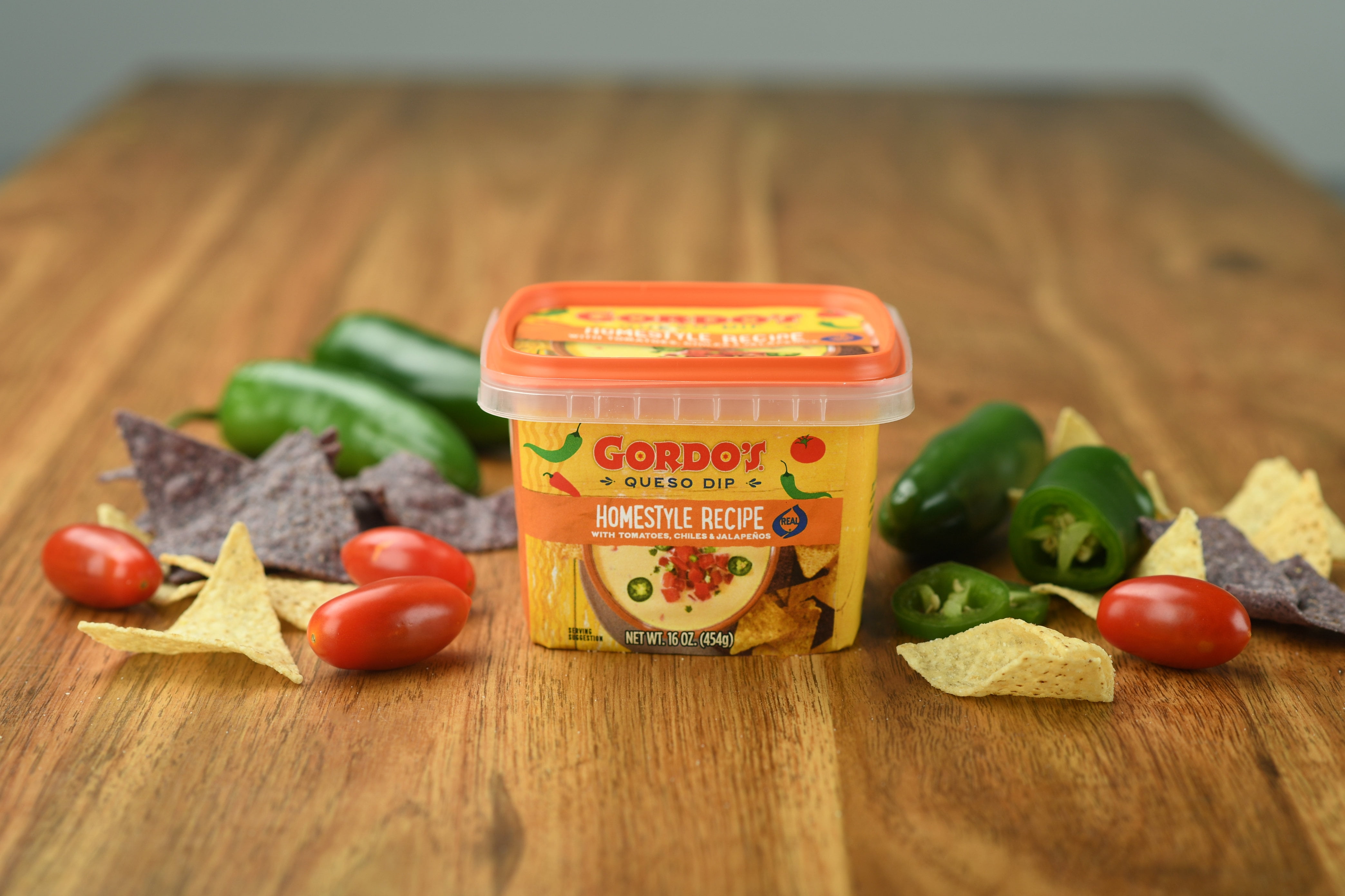 Gordo's Homestyle Queso Cheese Dip, 16 oz, Refrigerated Dip