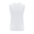 thumbnail image 5 of Mlzmgr Mens Tank Tops Sleeveless V Neck Cool Tops Summer Lounge Homewear Sleep Tanks for Men Solid Color, 5 of 7