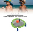 thumbnail image 4 of Sistema de Juego Al Aire Libre Plegable ANGGREK 2 En 1 Plástico Roundnet Playa Patio Trasero, 4 of 7