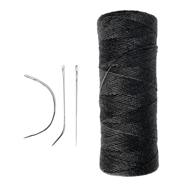 Hilo de coser para extensiones de cabello Sunnimix negro 110m