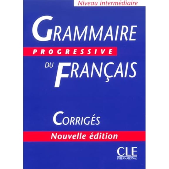 Pre-Owned Grammaire Progressive Du Francais Corrigés (Answer Key) (Paperback) 2090338490 9782090338492