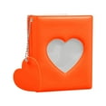 thumbnail image 1 of 3 Inch Pocket Photo Album with Heart Hollow Design, Pvc Photocard Holder Book for Bank Cards Tickets, Multipurpose Card Organizer Gift, Photo Album X1, 1 of 9