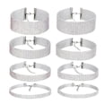 thumbnail image 6 of AYYUFE Chain Choker Exquisite Workmanship All Match Aluminium Eye-catching Exaggerated Women Clavicle Necklace Jewelry Accessory, 6 of 8