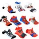 thumbnail image 1 of Calcetines Marvel Spider-Man de corte bajo, 10 pares, para niños de 3 a 9 años, 1 of 6