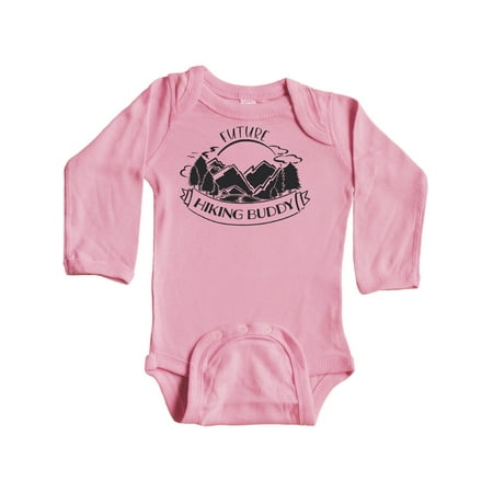 

Inktastic Future Hiking Buddy Gift Baby Boy or Baby Girl Long Sleeve Bodysuit