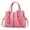 Pink, variant on Purses and Handbags Tote Bags for Women Travel Work Fashion Multiple Pockets Crossbody Shoulder Bag Versatile Satchel Purple