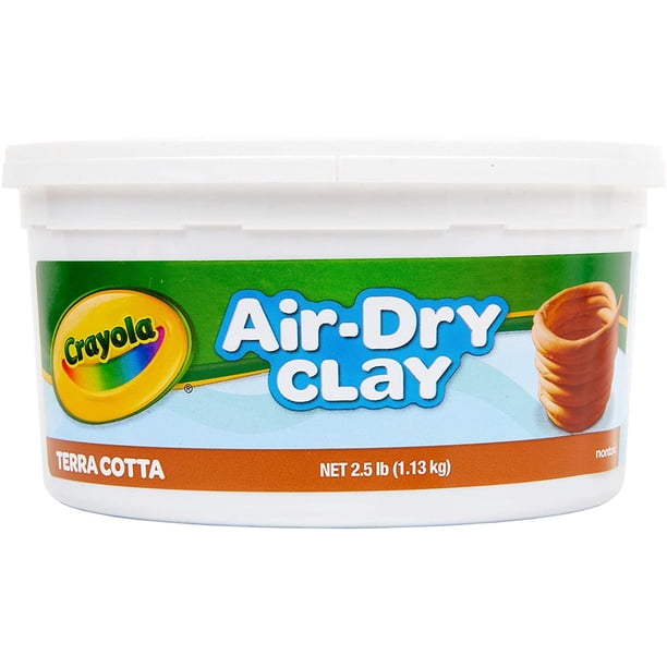 Arcilla para modelar Crayola color terracota 2.5000mlibras por paquete