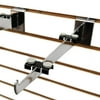 Black Center Shelf Rest Clip & Rubber Cushion for Brackets to Hang Glass, Wood Or Metal Shelf, 100 Pack