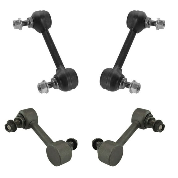 TRQ Front Rear Suspension Stabilizer Sway Bar End Link Kit Set 4pc for Colorado PSA65889