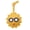 Yellow, variant on Smiling Face Floral Keychain Pendant Hanging Decoration Lightweight Charm For Keys Bags Accessories