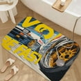 thumbnail image 3 of 1pc Sports Cars Be Fast Absorbent Non-Slip Bathroom Thickened Flannel Rug Decor,Soft,Quick Drying,Suitable For Indoor/outdoor Use,Bathrooms,Bedrooms,Kitchens,Terrace,Laundry Rooms,16"x24", 3 of 9