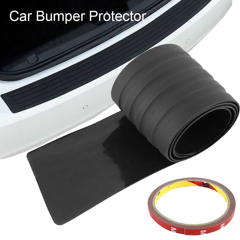 Star Home 90/140cm Car Trunk Crash Proof Rubber Strip Cover Rear Bumper  Guard Protection 