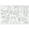 Learning Walls, PAC78840, Rainforest Creative Activity, 1 Each, White