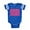 Royal Blue, variant on CafePress - Colorado - Cute Infant Baby Football Bodysuit