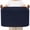 Navy, variant on Large Blanket Basket,Woven Rope Basket Storage Bin with Handles,65L Rectangle Laundry Basket for Magazines,Clothes,Newspaper Shelf Organization,White & Brown