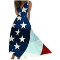 thumbnail image 2 of Qiopertar Robe d'Été Imprimée Décontractée Sans Manches Col en V pour Femmes en Solde Livraison Gratuite à Moins de 5$ jusqu'à 90 % de Réduction, 2 of 5