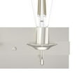 thumbnail image 3 of Hunter - Perch Point 4-light Brushed Nickel, Medium Size Vanity Light, Dimmable, Casual Style, for Bedrooms, Dining, Living Rooms - 19435, 3 of 6