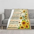 thumbnail image 2 of Sister Gifts Blanket 60"X50", Sisters Gifts from Sister, Birthday Gifts for Sister, Big Sister Gift, Best Sister Ever Gifts, Gifts for Sisters from Sisters Adult, to My Sister Throw Blanket, 2 of 5