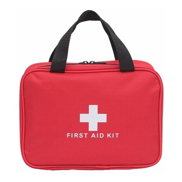 Trousse de Premiers Soins d'Urgence, Sac de Premiers Soins Rose Élégant avec Ripstop Haute Densité pour Protection Imperméable et Accès Rapide (26x18x8 cm)