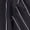 Black, variant on Men's Pinstripe Polo T-Shirt, Loose Short Sleeve Top with Contrast White Collar