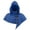 Blue, variant on Medieval Hooded Cloak For Men, Renaissance Cowl Shawl Scarf, Halloween Festival Short Poncho Cape Accessories
