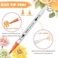thumbnail image 2 of Juego de rotuladores Marking Pen ZSCM, 160 colores, punta doble, 2 of 7