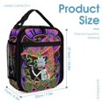 thumbnail image 4 of Rick And Morty 3PCS Casual Backpack Set Bookbag + Pencil Case + Lunch Bag Combination For Travel Work Camping, 4 of 8