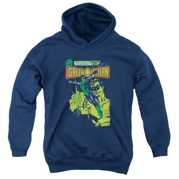 Green Lantern - Vintage Cover - Youth Hooded Sweatshirt - Small