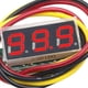 thumbnail image 1 of 8 uds. Voltímetro 3 cables Probador de voltaje digital 0-100V 0.28 pulgadas Mini DC Rojo, 1 of 2