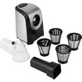thumbnail image 6 of Qhomic Electric Cheese Grater,5 in-1 Professional Electric Vegetable Slicer Rotary Electric Gratersr/Salad/Chopper/Shooter with One-Touch Control with 5 Free Attachments,150W, 6 of 10