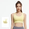thumbnail image 6 of Top-kevin Yoga Bras Lightweight Cloud Series Sports Bra for Women Low Impact Sports Spaghetti Thin Strap Mesh Splicing Style, 6 of 9
