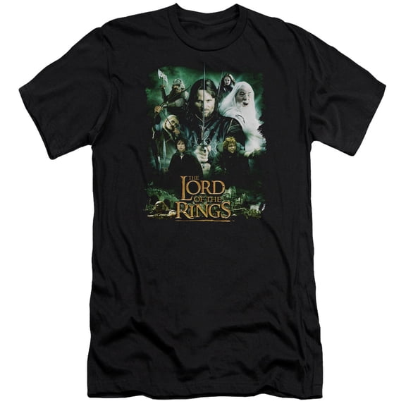 Lord of the Rings Hero Group S/S Adult 30/1 T-Shirt Black