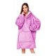 thumbnail image 1 of Sudadera Cobija Bluelander con Capucha, Manta Térmica, Unitalla, Lila, 1 of 4
