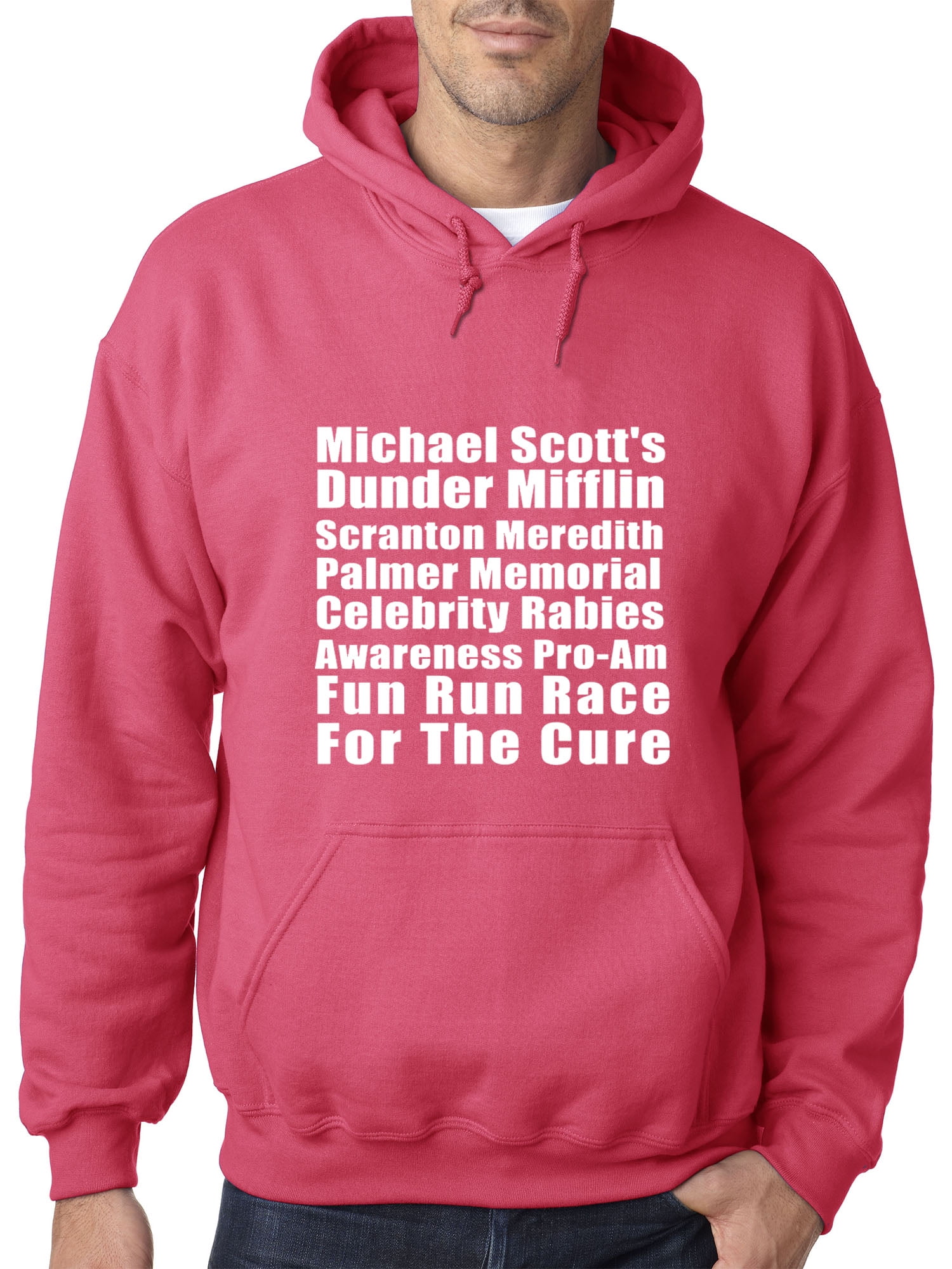 Rabies Awareness Dunder Mifflin Fun Run Little Kids Hoodie Toddler Sweatshirt