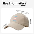 thumbnail image 3 of Trans Rights are Human Rights LGBT Baseball Cap Men Trucker Hat Gift Women Cowboy Hat Dad Hat Adjustable Sun Hat Beige, 3 of 8