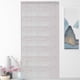 thumbnail image 4 of Fondo rectangular brillante, 2 uds., cortina de flecos de lámina de Cruz hueca metálica, decoración de pared de fiesta temática de discoteca autoadhesiva, 4 of 5